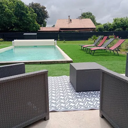 Maison 9 Couchages Avec Piscine Soustons